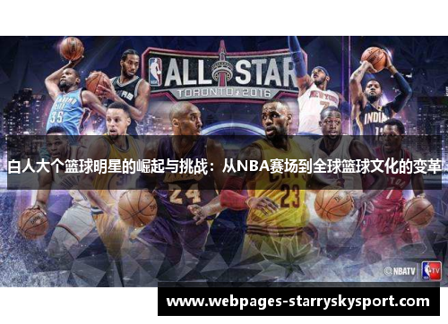 白人大个篮球明星的崛起与挑战：从NBA赛场到全球篮球文化的变革