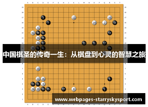 中国棋圣的传奇一生：从棋盘到心灵的智慧之旅